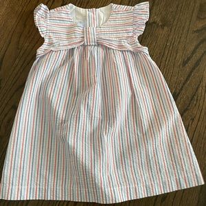 Bella Bliss sz 3 Calloway Dress in Americana seersucker - like new